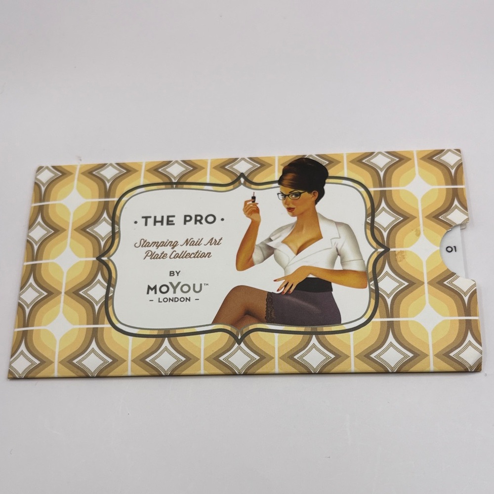 MoYou London The Pro Geometric Nail Art Plate Collection #01